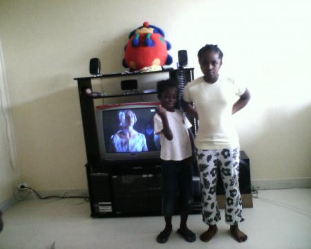 mes petite soeur amina et thouraya