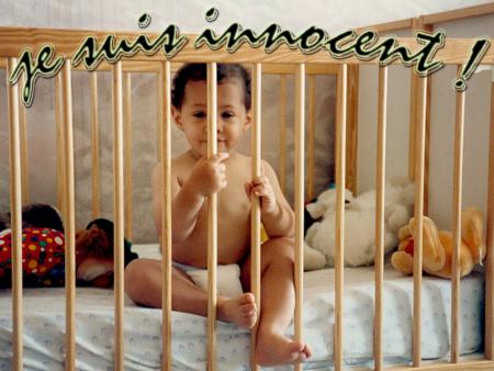 il est tro jeune pour alé au gnouf