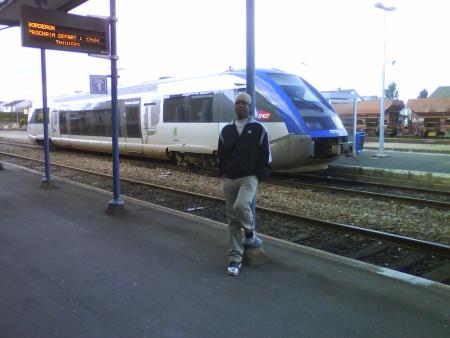 le beck et entrain d'attendre notre frere