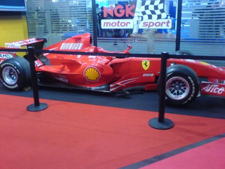 ferrari du salon de l'auto