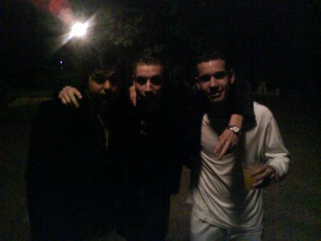alex , hugo et hagnour